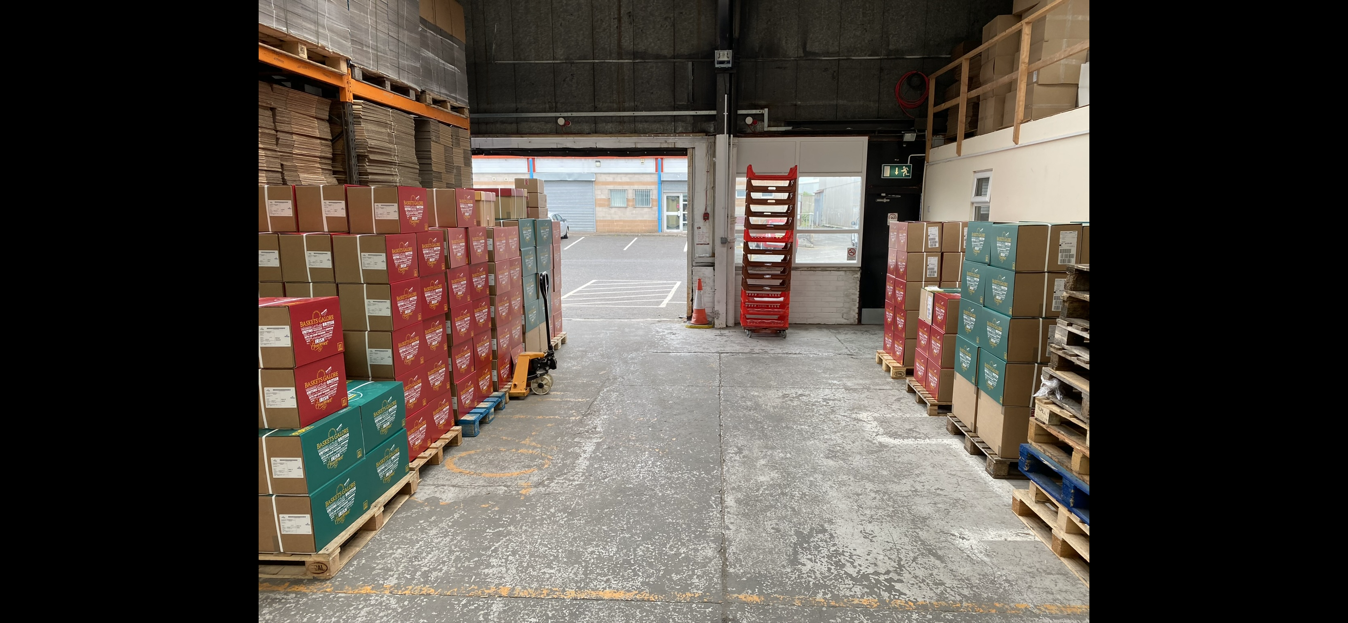 warehouse dispatch floor during covid19