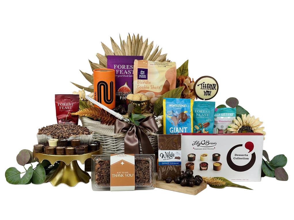 Above and Beyond Thank You Gifts Basket