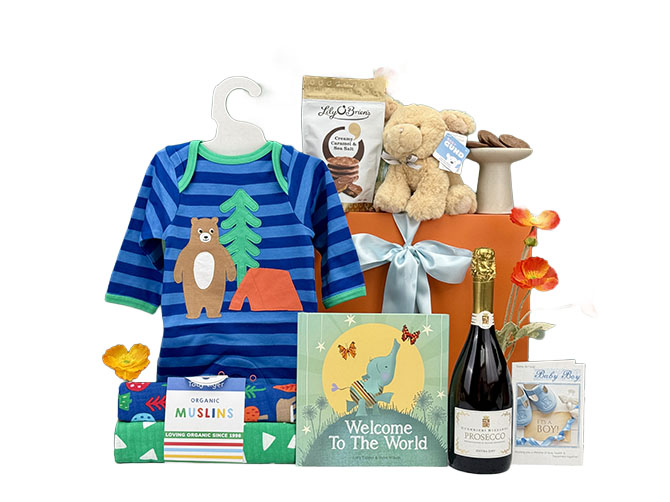 Baby Gifts Hamper Time To Celebrate Boy 