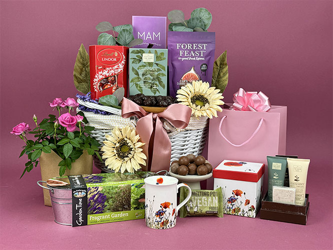 Mother's Day Blooming Gift Basket