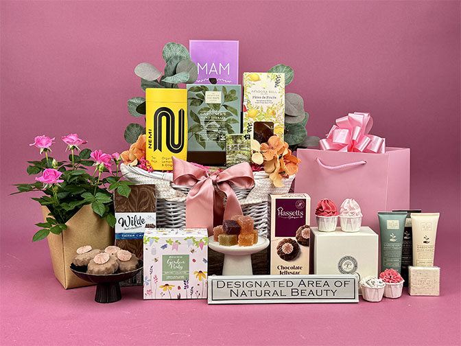 Blossoming Mothers Day Gifts Basket
