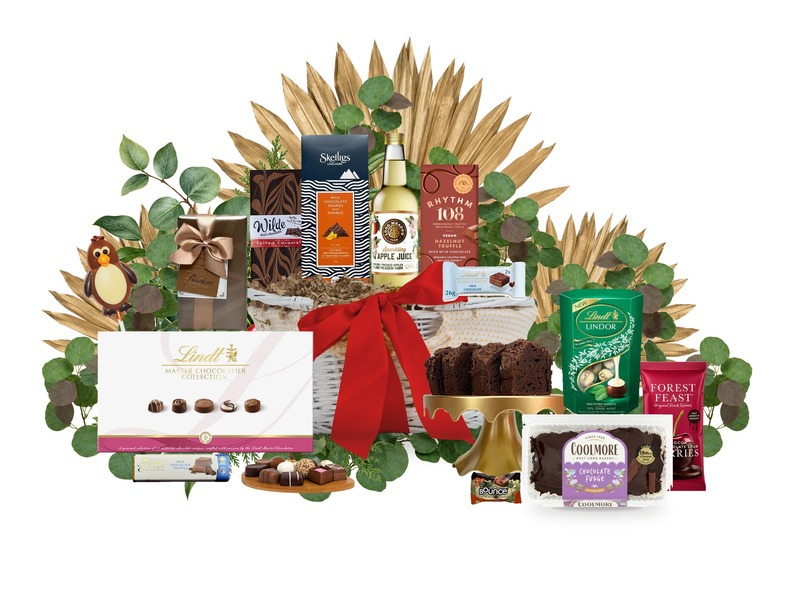 Chocolate Eruption Gift Basket