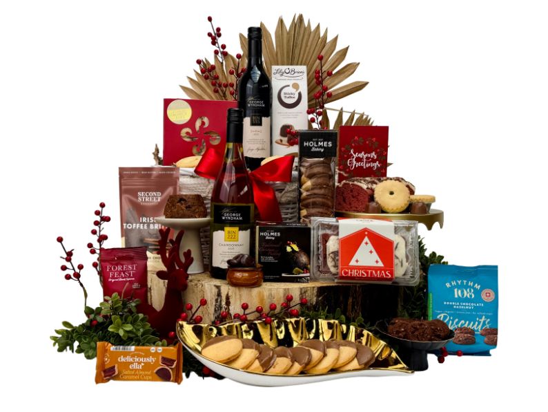 Christmas Earth Gift Basket
