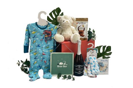 Baby Gift Time To Celebrate Boy Hamper 