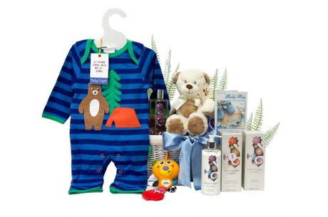 Classic Baby Gifts Basket