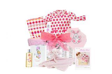 Baby Love Girl Gift Basket