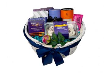 Family Congratulations Gift Basket Presented