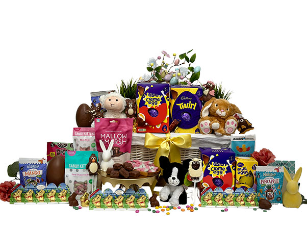 Easter Bunny Basket for 3 Kids