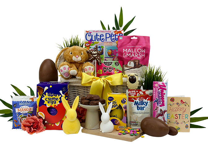 Easter Girls Gifts Basket