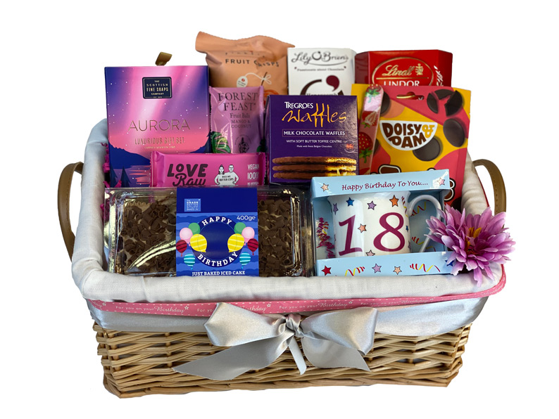 Gift Basket Birthday Present For 18 Year Old Girl 18th Birthday