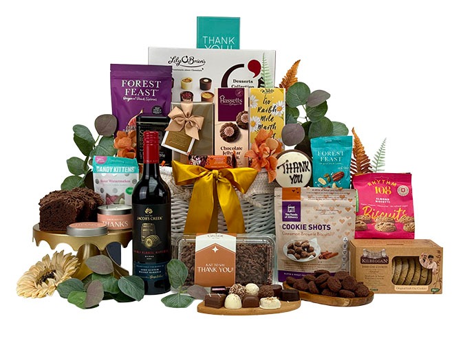 Helpful and Appreciative Thank You Gift Basket