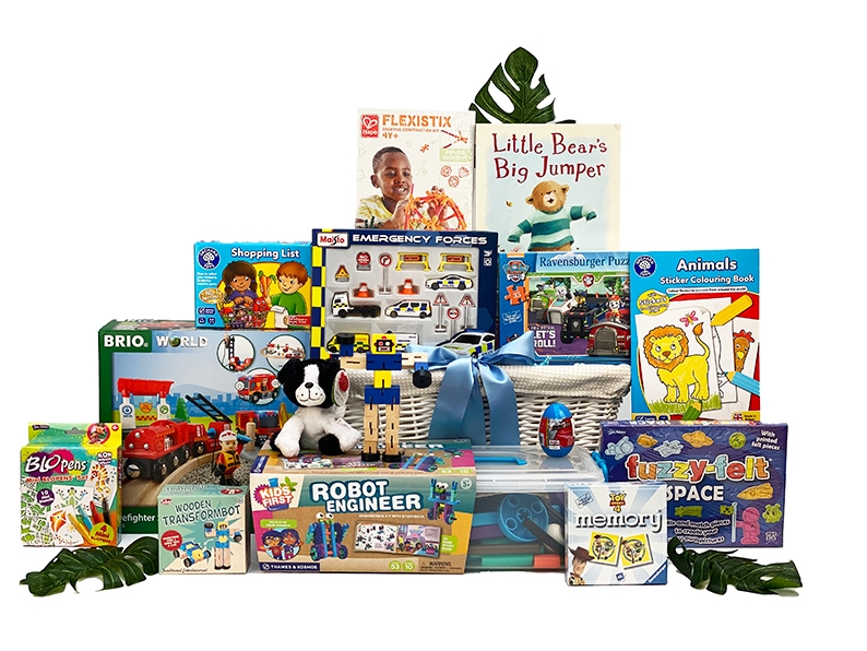 Little Wonders Boy Gift Basket Age 3-5 Years