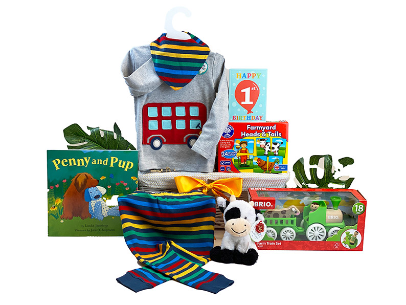 On The Farm First Birthday Boy Gift