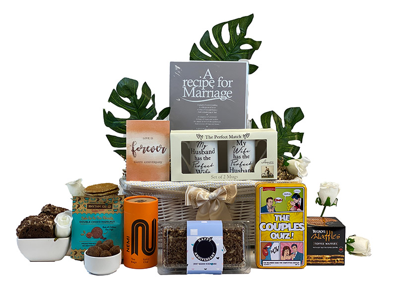 Perfect Match Anniversary Gift Basket 