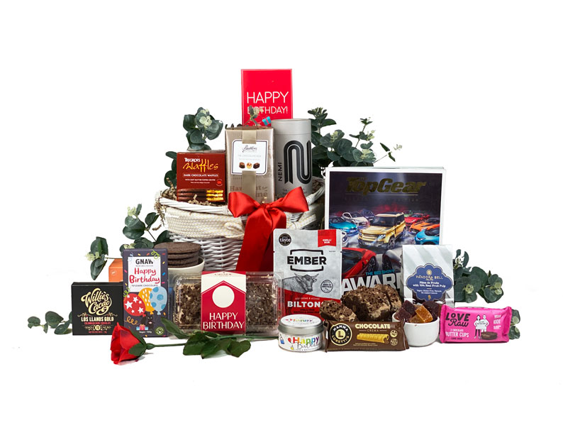 Podium Birthday Gift Basket