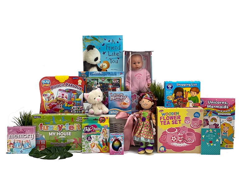 Shining Star Girl Gift Basket Age 3-4 Years