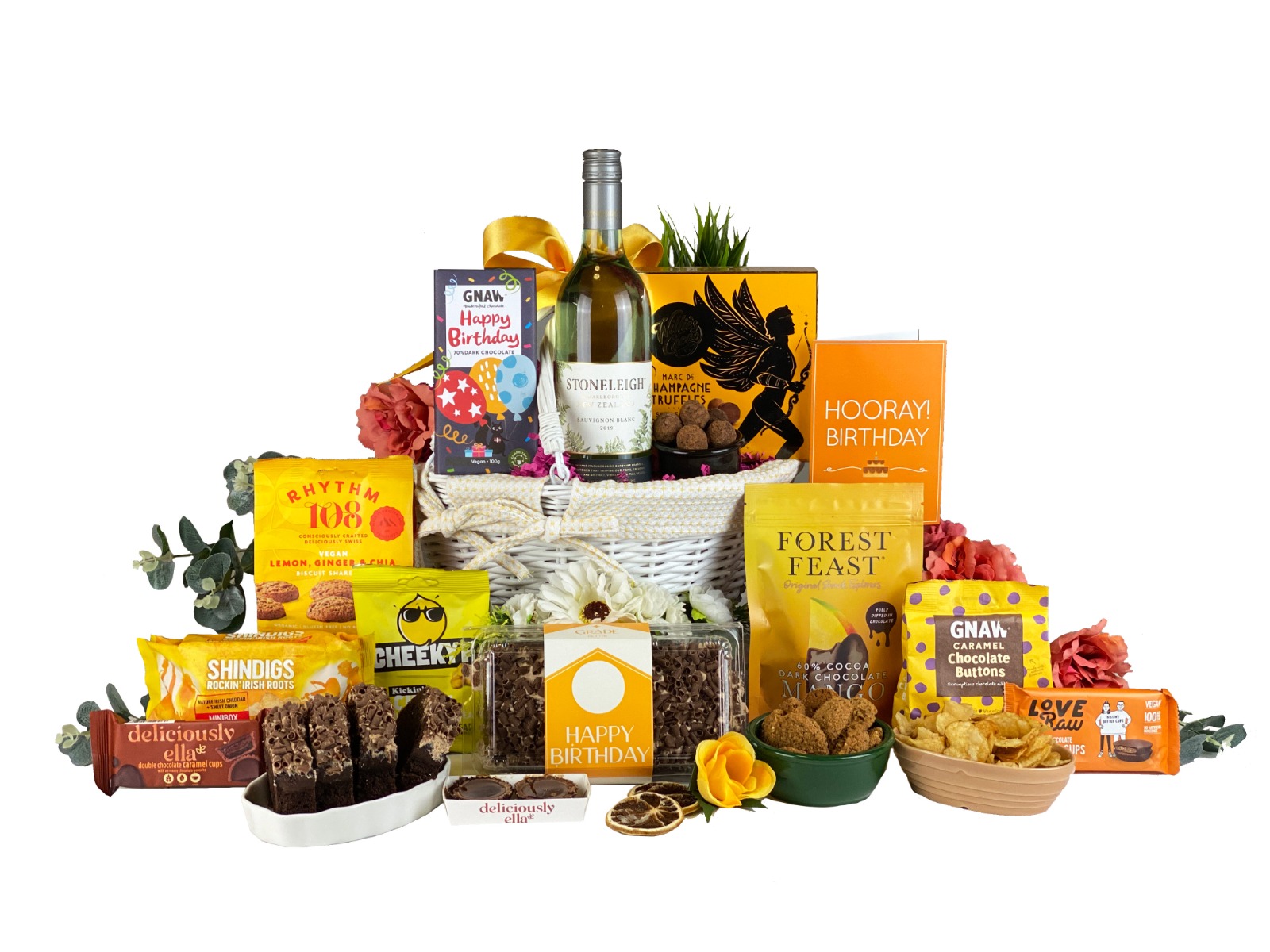 Sparkling Birthday Gift Basket