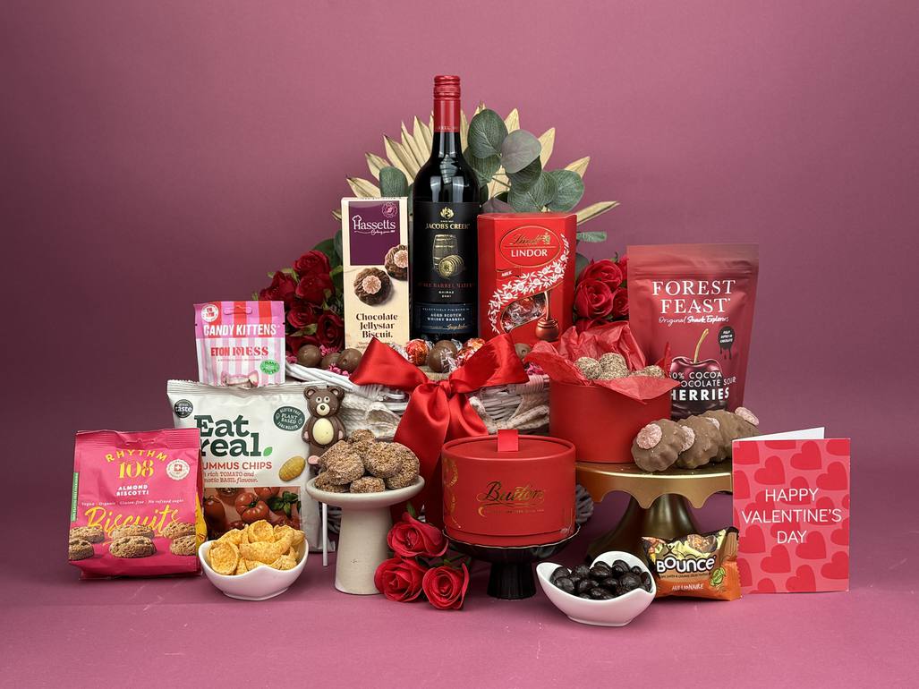 Valentine's Day Red Hot Wine Gift