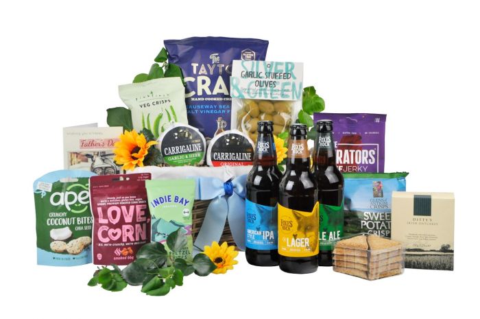 Father's Day Cheese and Beer Gift Basket